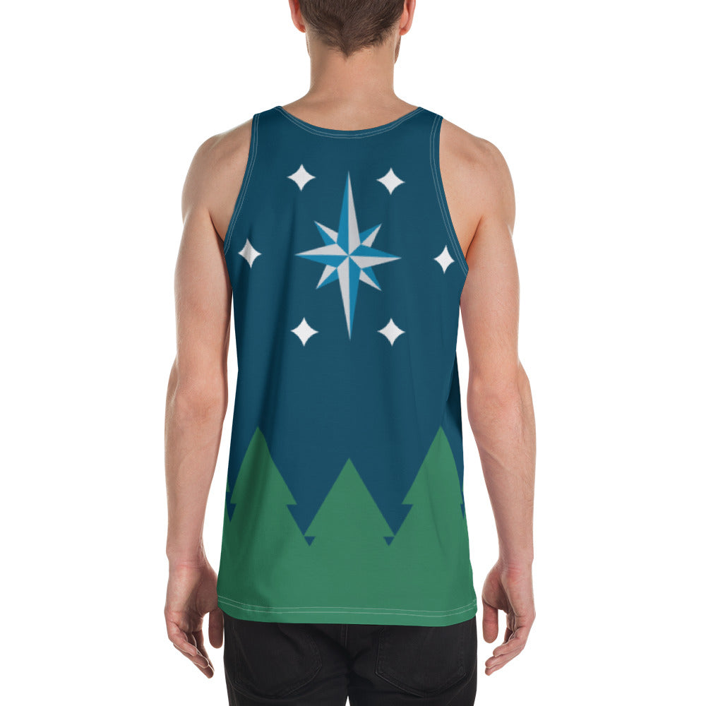 Northern Lights Unisex Tank Top